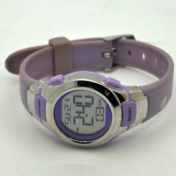 Silver & Purple Digital Armitron Watch - Picture 3 of 4